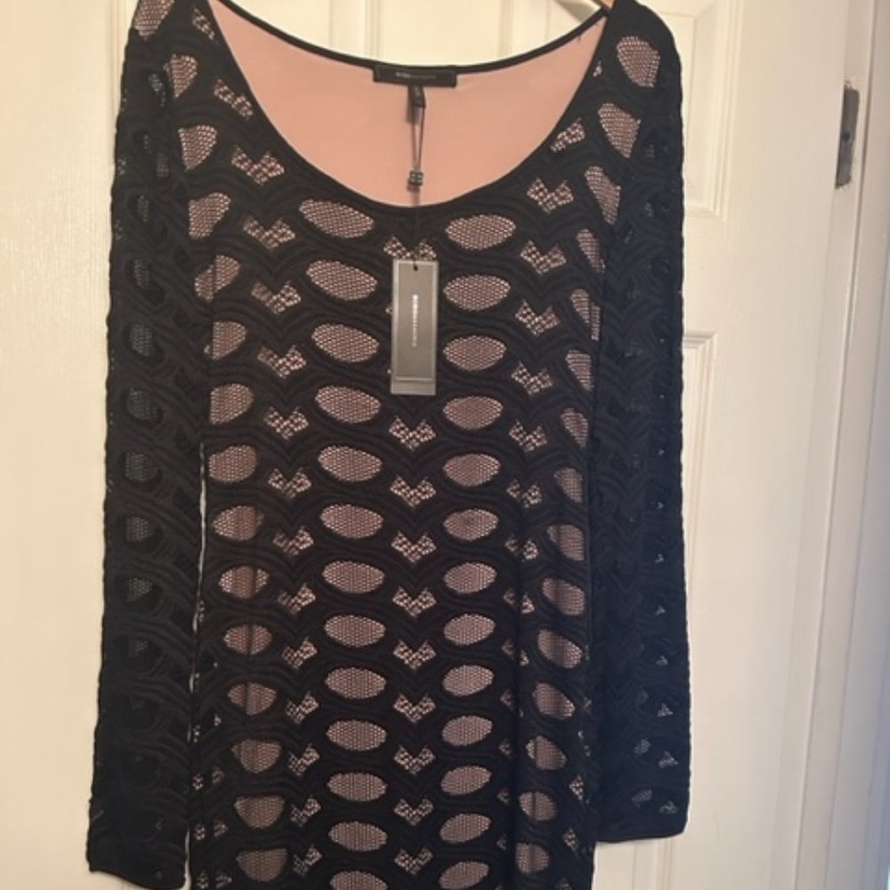 black-lace dress